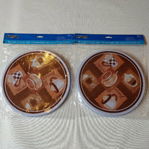 Cooking Concepts Burner Cover Set of 2 NIP